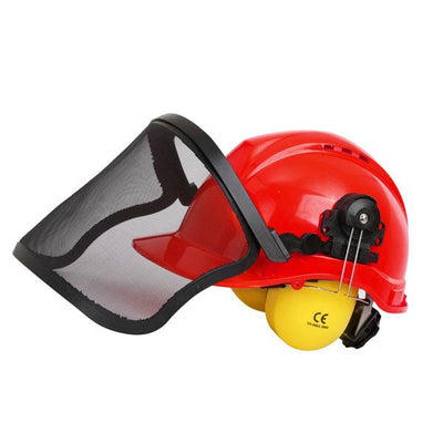 Safety Helmet With Face Shield And Ear Muffs  - Sweeney Motor Factors