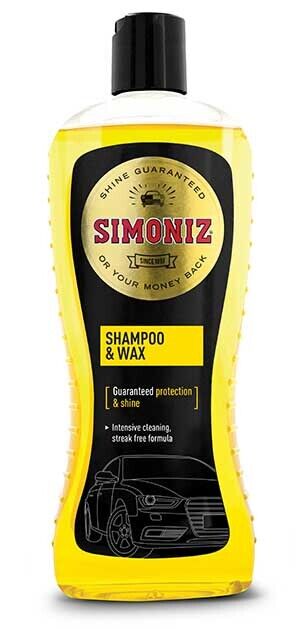 Simoniz car van shampoo and wax 500ml intensive cleaning