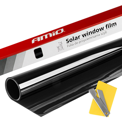 Solar Window Tint Film Dark Black 750 mm x 3 Metre (15%) - Sweeney Motor Factors