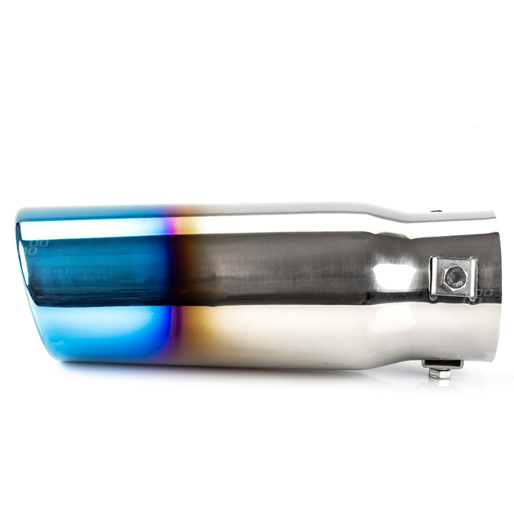 Universal chrome plated exhaust tail pipe mounting diameter: