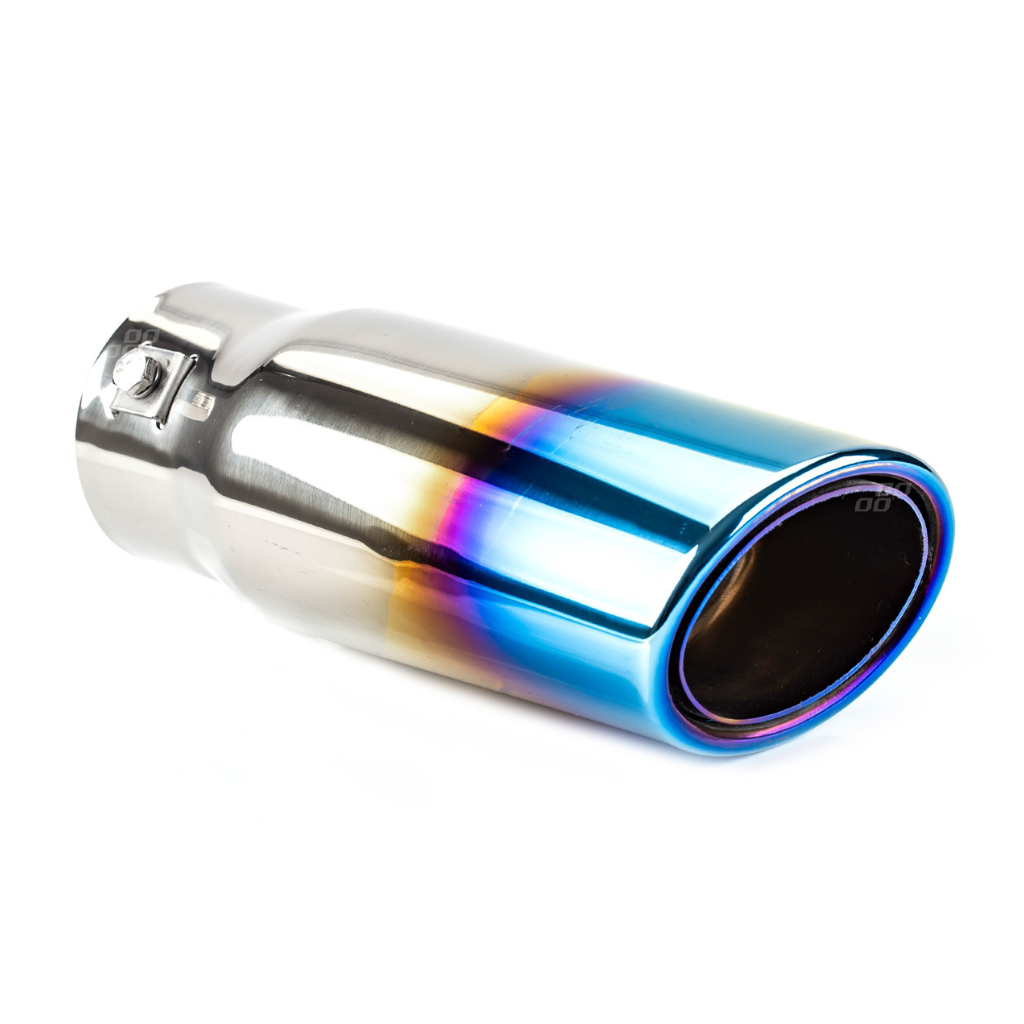 Universal chrome plated exhaust tail pipe mounting diameter: