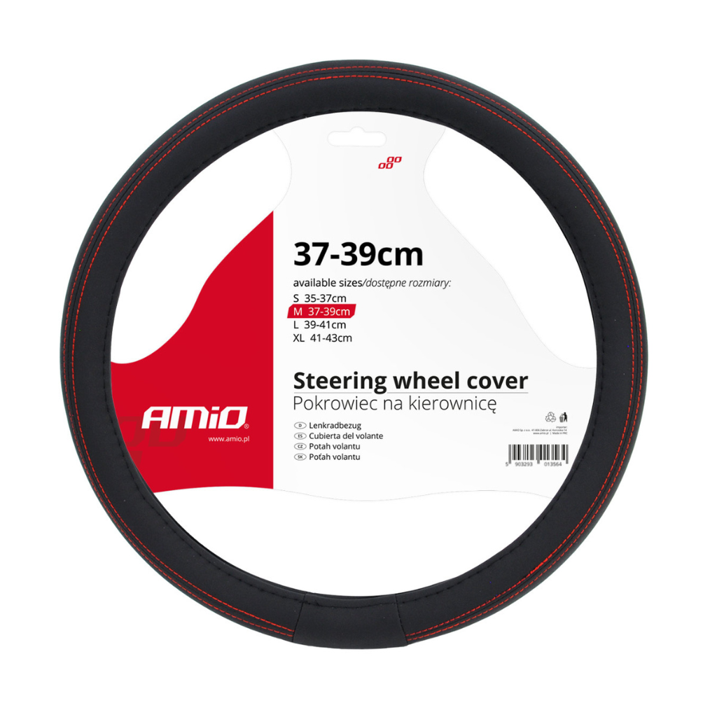 Universal steering wheel cover (37-39cm)