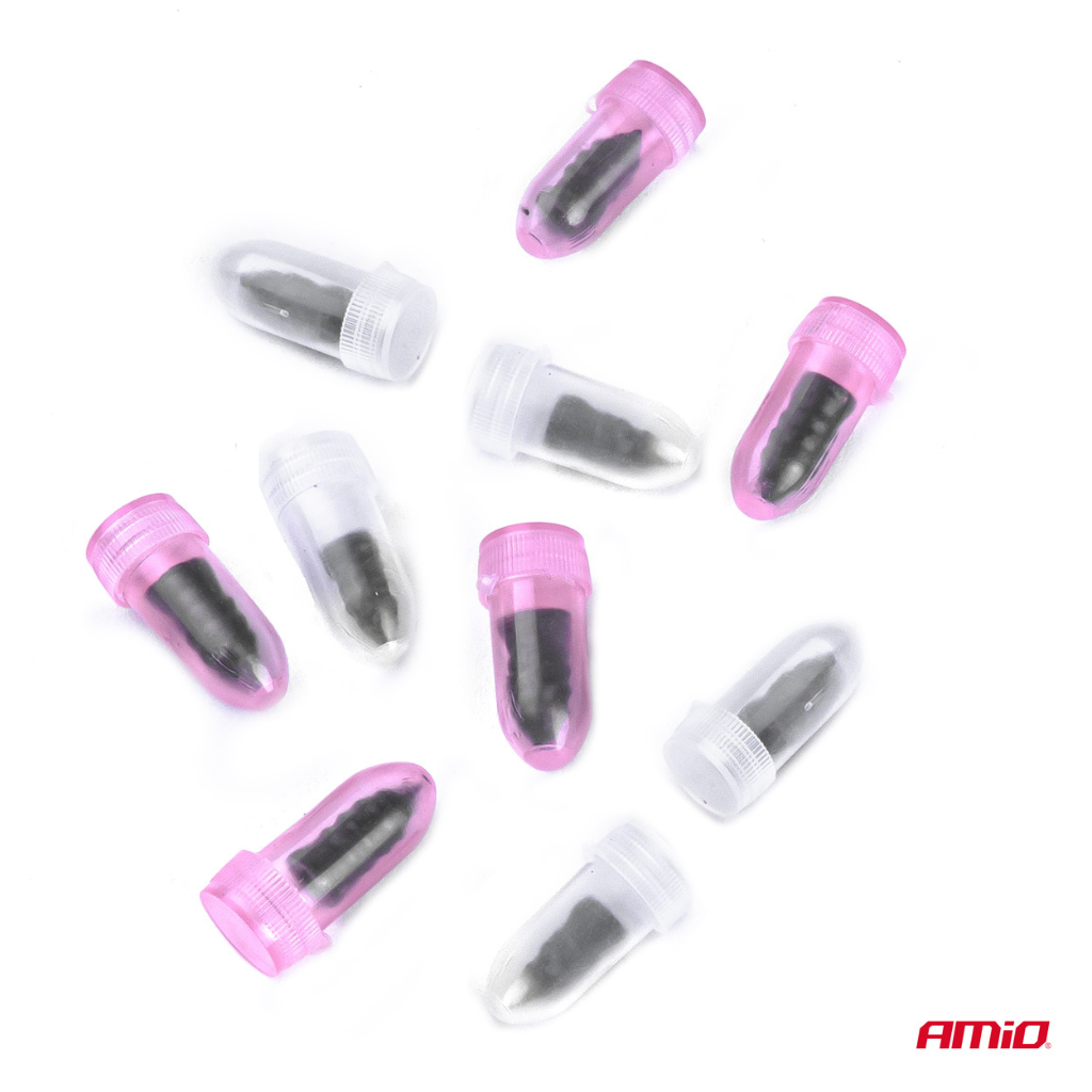 Vulcanization screws for fast puncture repair 10pc